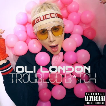 Troubled Bitch by Oli London - album cover