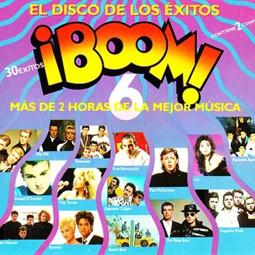 ¡Boom! 6 (El disco de los éxitos) by Various Artists - album cover