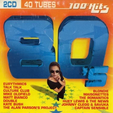 100% Hits: 80's by Various Artists - album cover