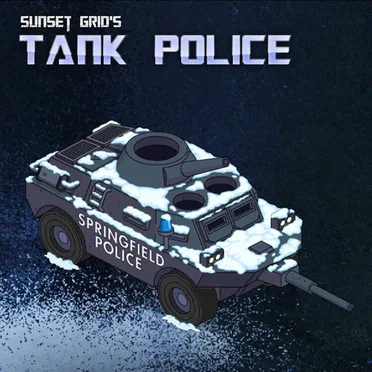 TANK POLICE by Sunset Grid - album cover