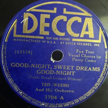 Good-Night, Sweet Dreams Good-Night / What Are You Doing the Rest of Your Life