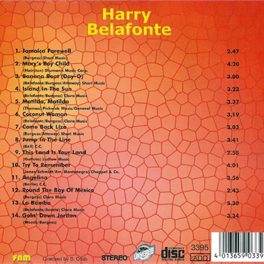 Harry Belafonte by Harry Belafonte - album cover