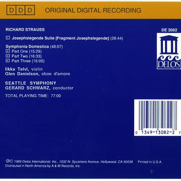 Josephslegende & Symphonia Domestica