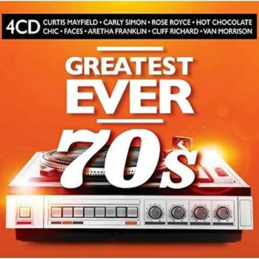Greatest Ever 70s by Various Artists - album cover