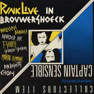 Punk Live in Brouwershoeck by Various Artists - album cover