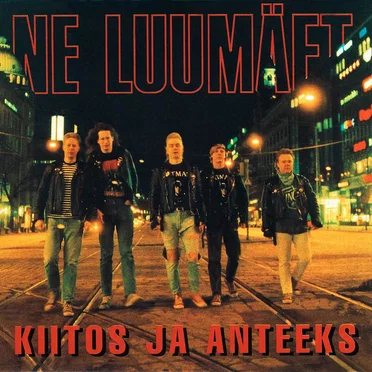 Kiitos ja anteeks by Ne Luumäet - album cover