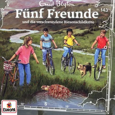 Fünf Freunde, Episode 143: und die verschwundene Riesenschildkröte by Enid Blyton - album cover