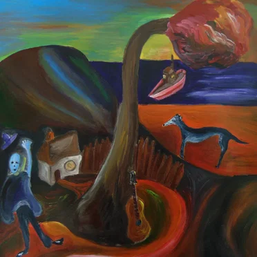 Dying Guitar Man by Sleepy Eyes Nelson - album cover