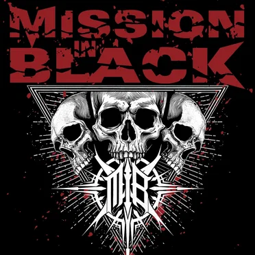 The Darkness Within 2025 by Mission in Black - album cover
