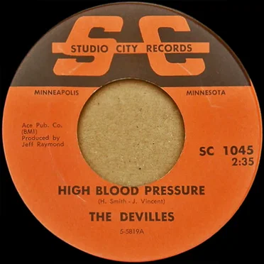High Blood Pressure by The Devilles - album cover