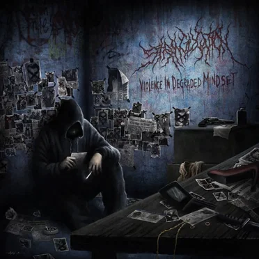 Violence in Degraded Mindset by Strangulation - album cover