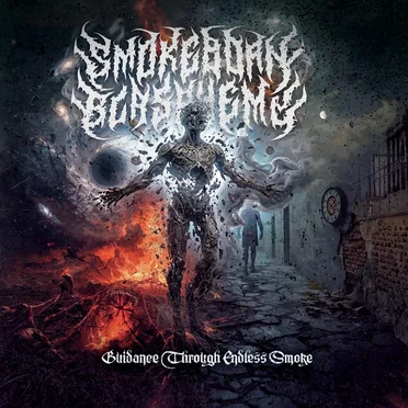 Guidance Through Endless Smoke by Smokeborn Blasphemy - album cover