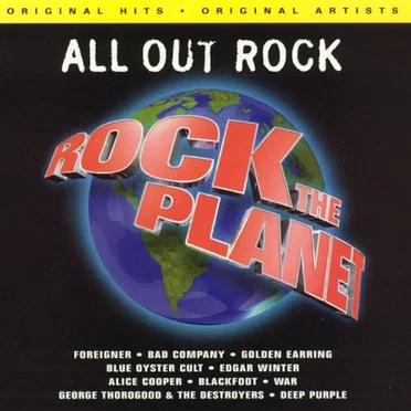 All Out Rock by Various Artists - album cover