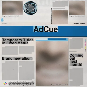 Temporary Titles in Fixed Media by Cadeu - album cover