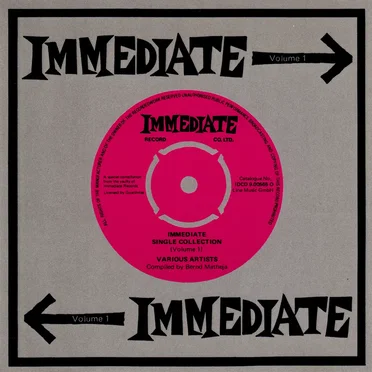 Immediate Single Collection, Volume 1 by Various Artists - album cover
