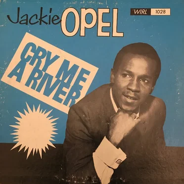 Cry Me a River by Jackie Opel - album cover