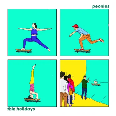 Thin Holidays by Peonies - album cover