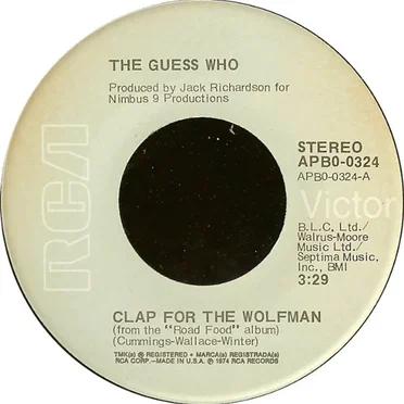 Clap for the Wolfman by The Guess Who - album cover