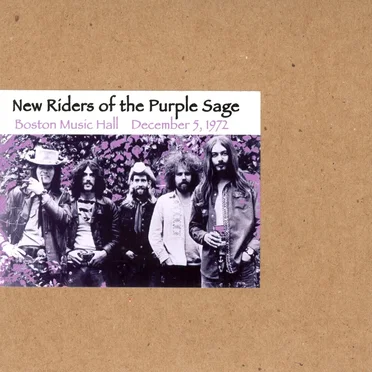 Boston Music Hall, Boston, MA Dec 5 1972 by New Riders of the Purple Sage - album cover