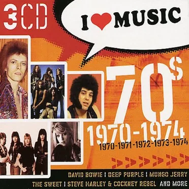 I Love Music 1970-1974: Teenage Rampage by Various Artists - album cover