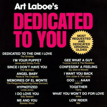 Art Laboe's Dedicated to You by Various Artists - album cover