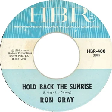 Hold Back The Sunrise / The Shake by Ron Gray - album cover