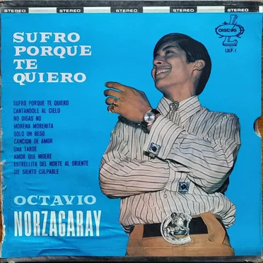 Sufro porqué te quiero by Octavio Norzagaray - album cover