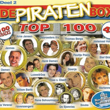 De piraten box Top 100 by Various Artists - album cover