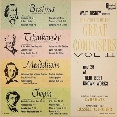 The Stories of the Great Composers Vol II by Various Artists - album cover