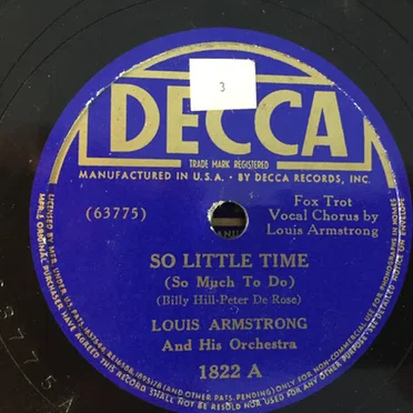 So Little Time (So Much to Do) / Mexican Swing