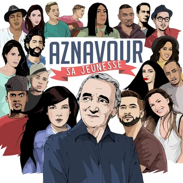 Aznavour, sa jeunesse by Various Artists - album cover