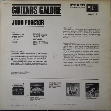 Guitars Galore by Judd Proctor - album cover