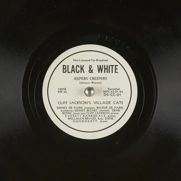 Cliff's Boogie Blues / Jeepers Creepers