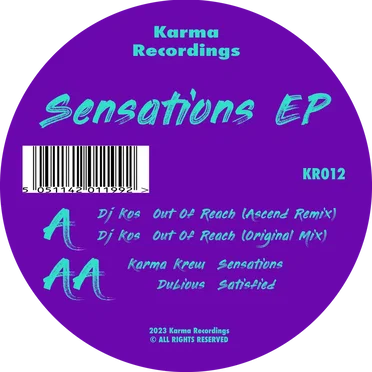 Sensations EP by Various Artists - album cover