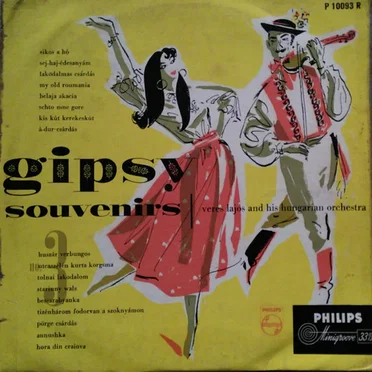 Gipsy Souvenirs No. 3 by Veres Lajos and His Hungarian Orchestra - album cover