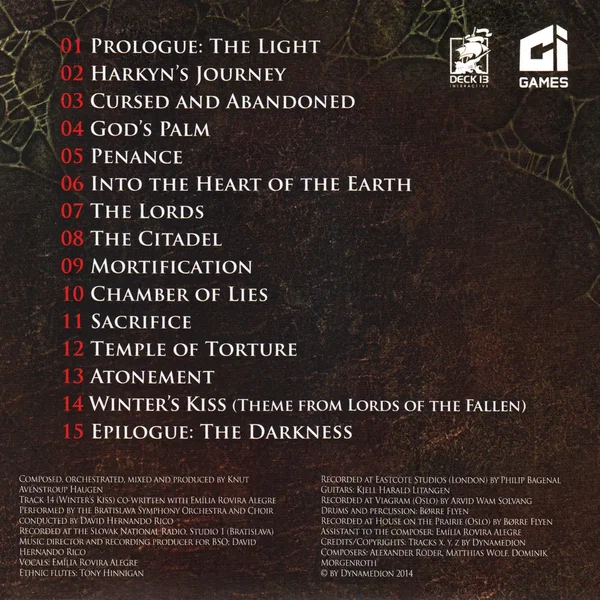 Lords of the Fallen: Original Soundtrack