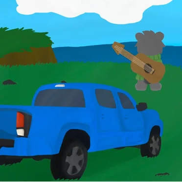 Blue Tacoma