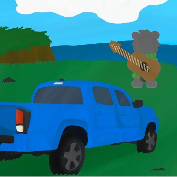 Blue Tacoma