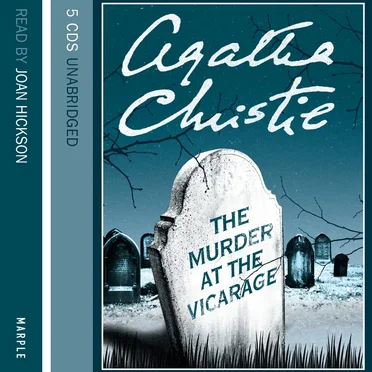The Murder at the Vicarage by Agatha Christie - album cover
