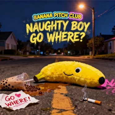 Naughty Boy Go Where? by Banana Pitch Club - album cover