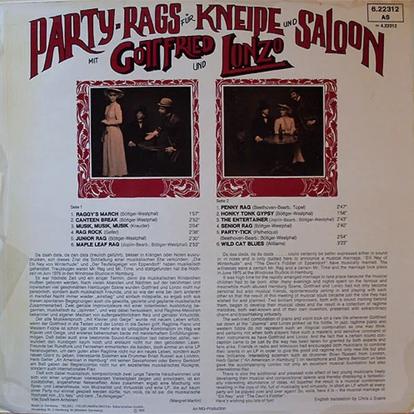 Party-Rags für Kneipe und Saloon