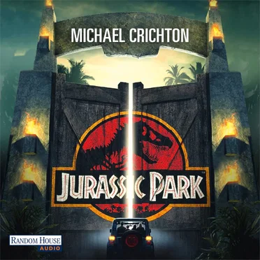 Jurassic Park by Michael Crichton - album cover
