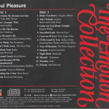 The Emotion Collection: Soul Pleasure by Various Artists - album cover