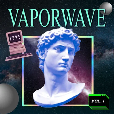 Pure Vaporwave Vol.1 by Various Artists - album cover