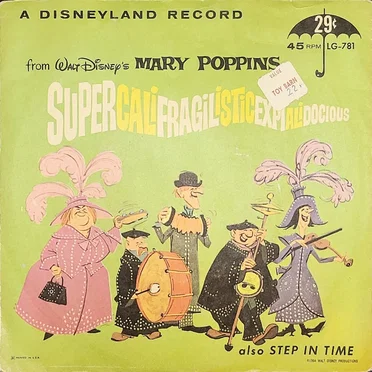 Super-Cali-Fragil-Istic-Expi-Ali-Docious / Step in Time by Various Artists - album cover
