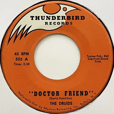 Doctor Friend / She's Got A Secret (To Hide) by The Druids - album cover