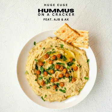 Hummus on a Cracker