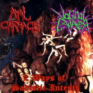 2 Ways of Sadistic Intents by Anal Carnage - album cover