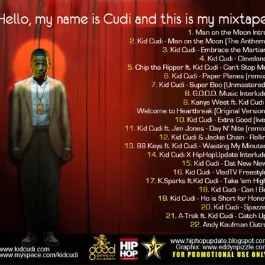 The Moon Man Mixtape by Kid Cudi - album cover