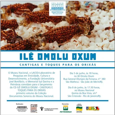 Cantigas e toques para orixás by Ilê Omolu Oxum - album cover